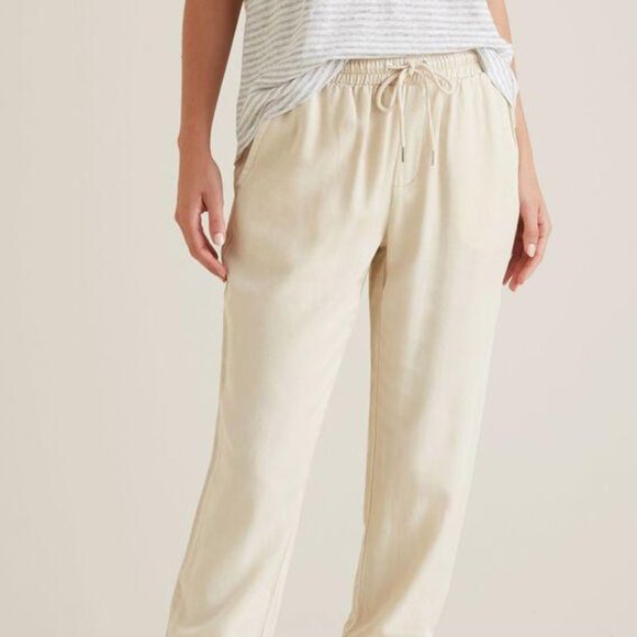 Seed Heritage tan Soft Jogger pants NWT size 12 - Picture 2 of 8